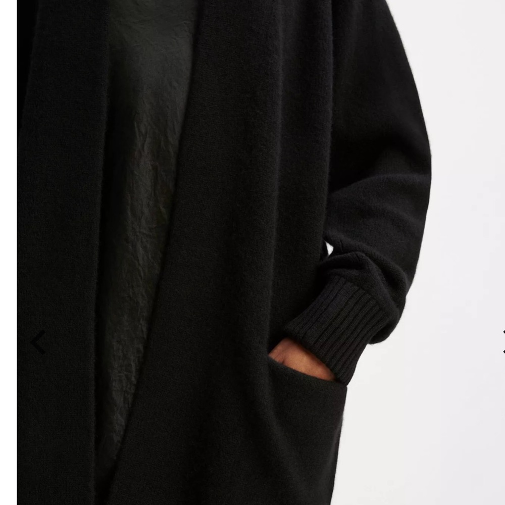 Vince. 100% Cashmere Open-Front Cardigan - Picture 5 of 11